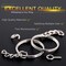450-Piece 1" (25mm) Silver Keychain Rings Kit – Includes 150 Keychain Rings with Chains, 150 Jump Rings, and 150 Screw Eye Pins for Jewelry Making and DIY Crafts (Silver)